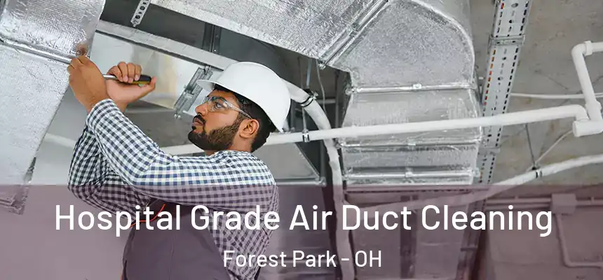Hospital Grade Air Duct Cleaning Forest Park - OH